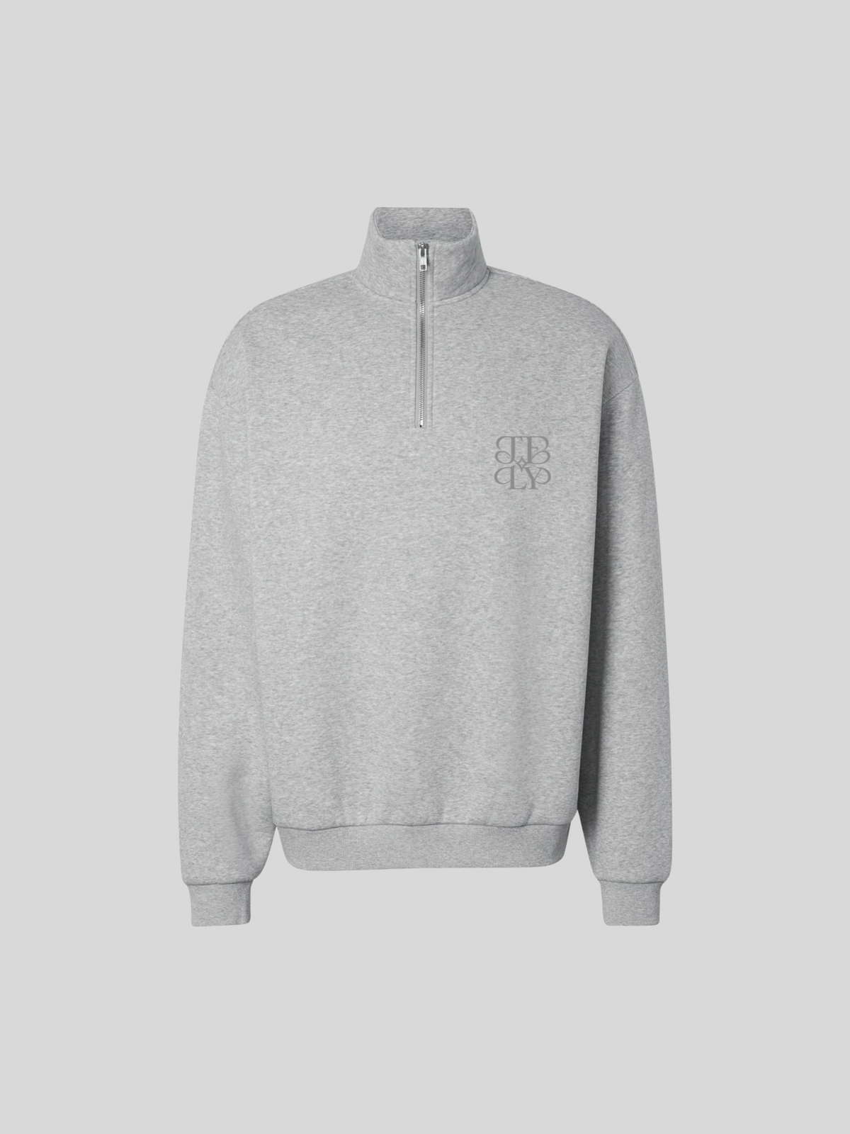 199/26 - YOU‘RE EVERYDAY GREY ZIP SWEAT