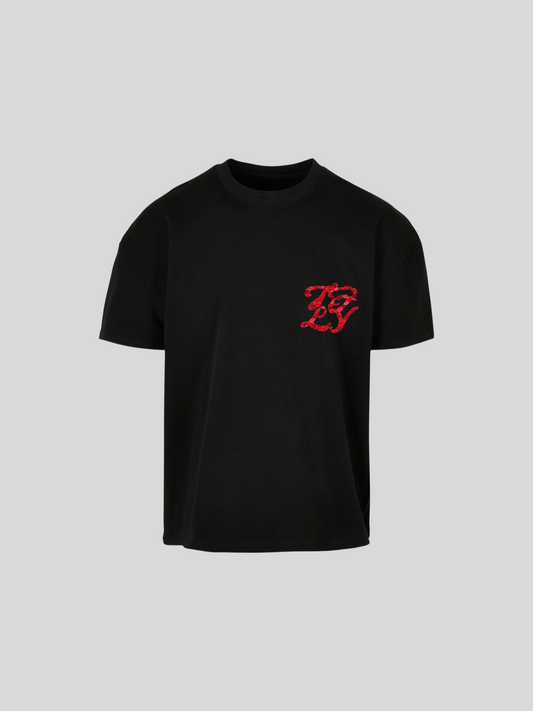 191/26 - YOU‘RE FULL OF KISSES SHIRT BLACK