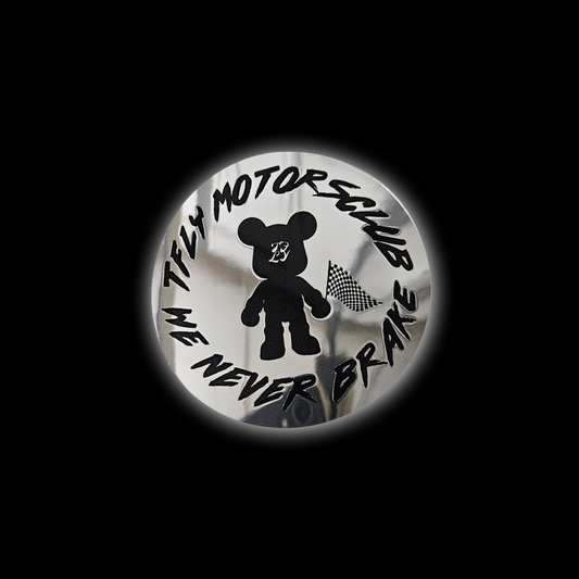TFLY MOTOR STICKER CHROME