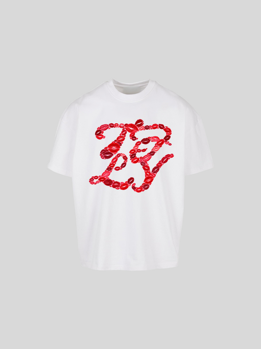 192/26 - YOU‘RE FULL OF KISSES SHIRT WHITE