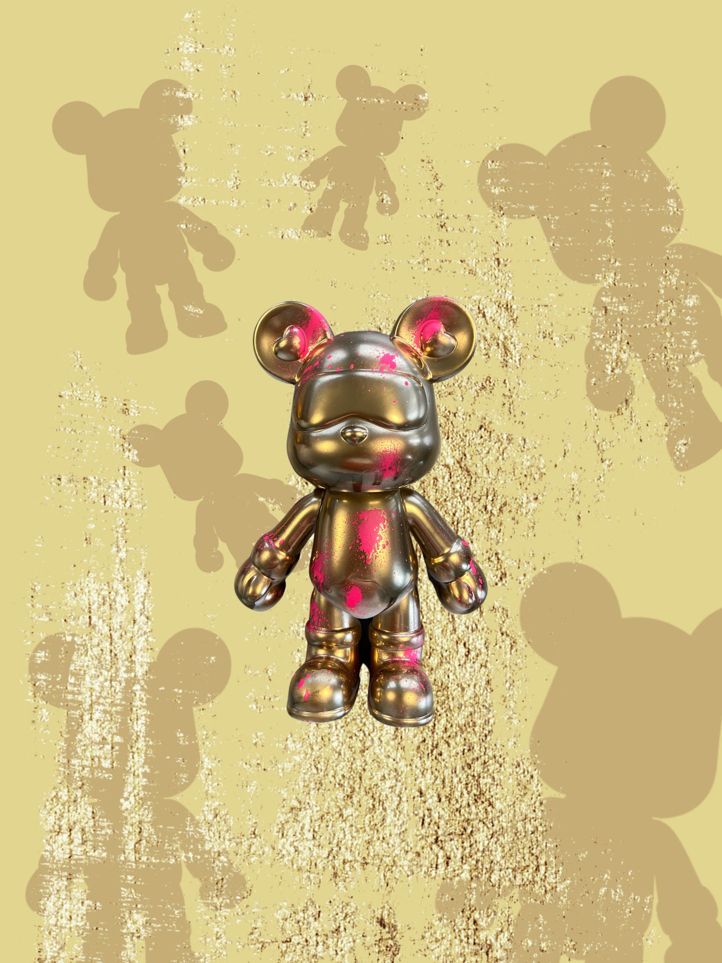 TFLY X VALLY GOLDEN GRAFFITI BEAR