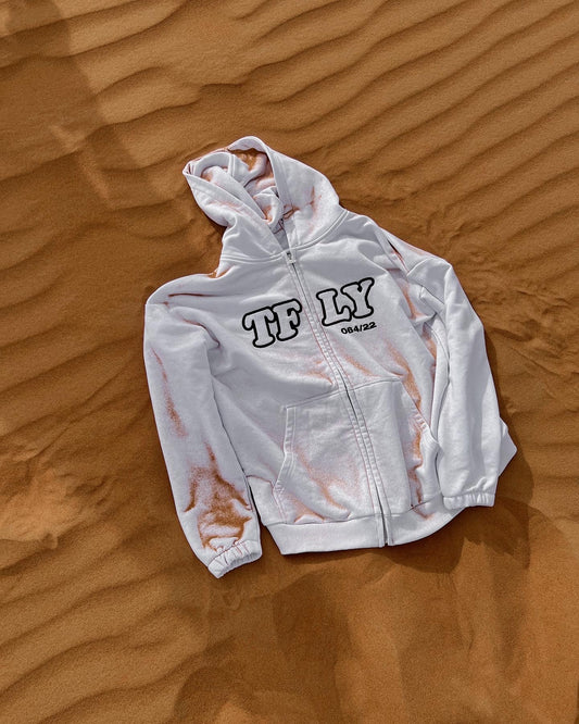 DUBAI EDITION 064/22 - ALL WE HAVE IS NOW ZIP HOODIE